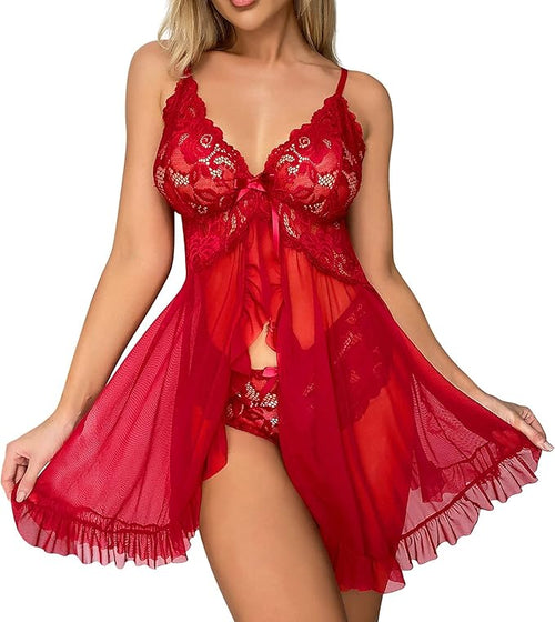 ✨ Nuisette Romance Drapée BelleLigne™
