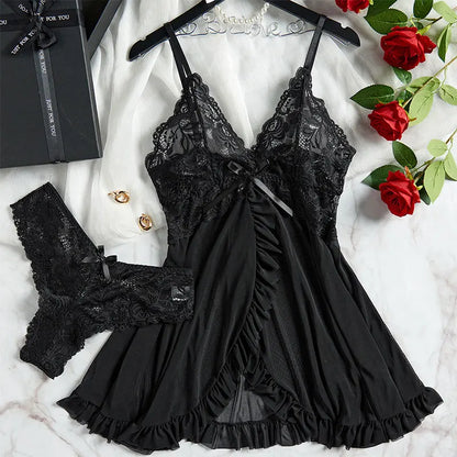 ✨ Nuisette Romance Drapée BelleLigne™